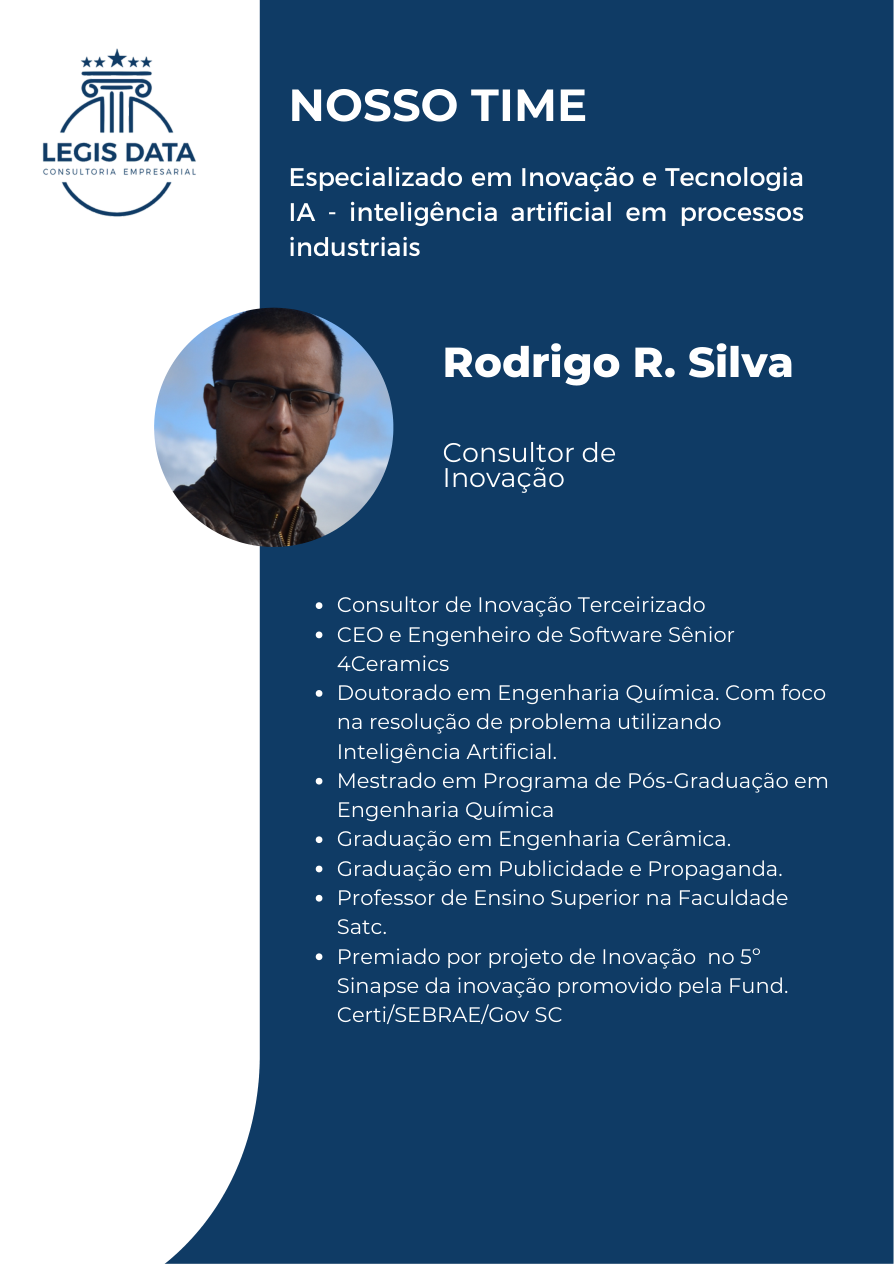 Pagina Nosso Time do portfolio da Legis Data